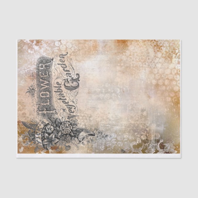 Papel De Seda Agregar su propia foto o palabra descatalogada (Anverso)