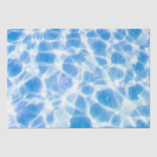 Papel De Seda Agua Azul Acondicionada