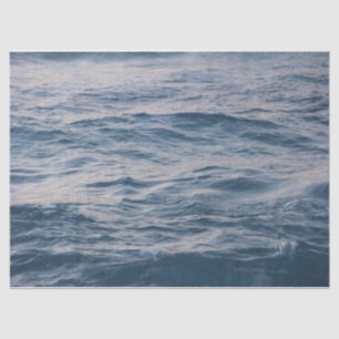 Papel De Seda Agua de mar primer plano