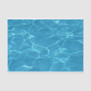 Papel De Seda Aguas azules