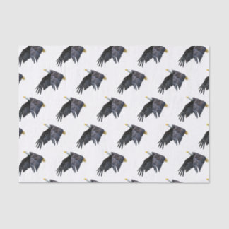 Papel De Seda Águila calva norteamericana patriótica en vuelo Mi