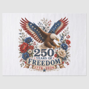 Papel De Seda Águila del 250 Aniversario de la Libertad EE. UU.