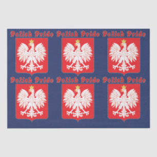 Papel De Seda Águila del Orgullo Polaco