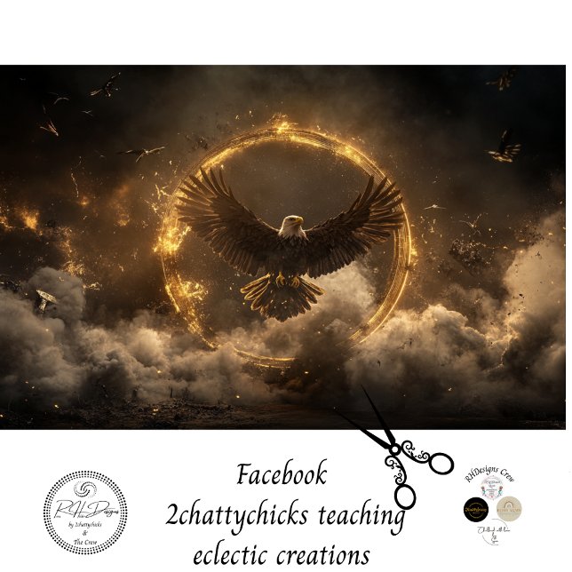 Papel De Seda Aguila majestuosa de la desunión del anillo dorado (Subido por el creador)