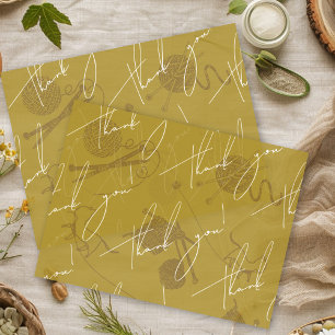 Papel De Seda Agujas de punto Hilo Gracias