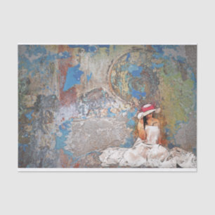 Papel De Seda Ahí Está El Tejido De La Desnuda