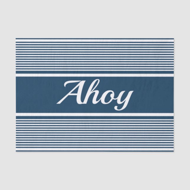 Papel De Seda Ahoy (Anverso)