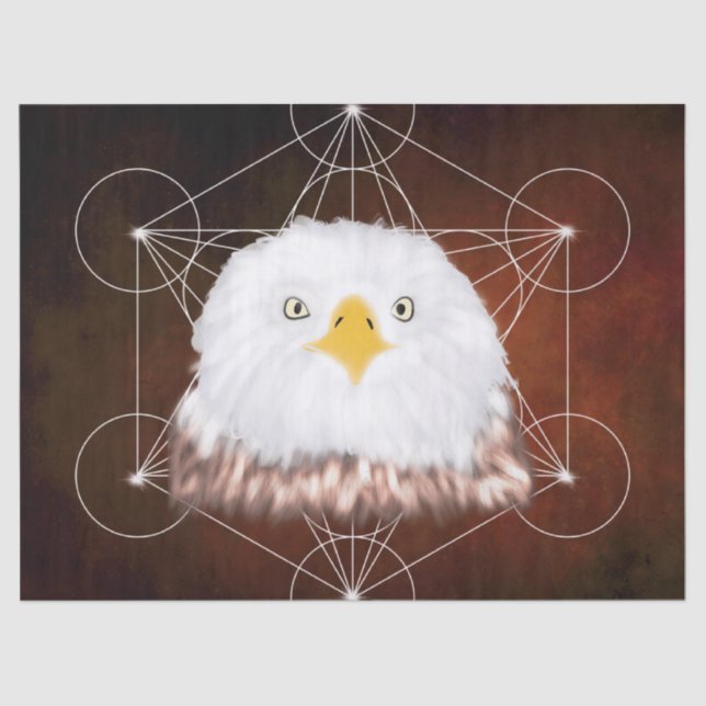 Papel De Seda aigle metatron (Anverso)