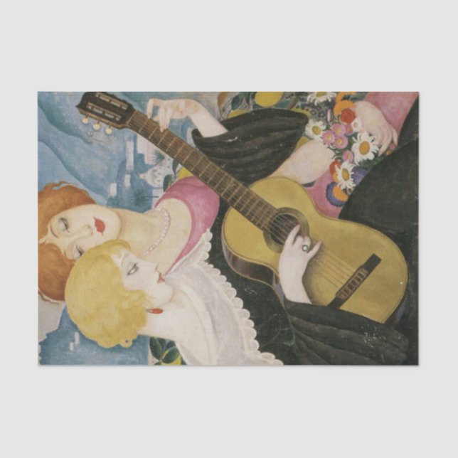 Papel De Seda Air De Capri por Gerda Wegener (Anverso)