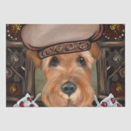 PAPEL DE SEDA AIREDALE TERRIER