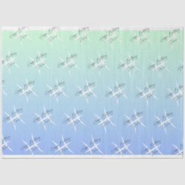 Papel De Seda Ajuste de color de cumpleaños de Pisces