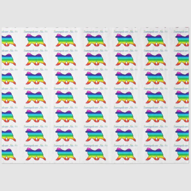 Papel De Seda Ajuste de regalo de tejidos n.º.1 samoyado; elemen (Anverso)