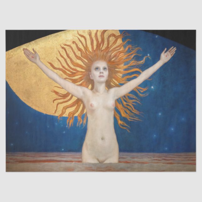 Papel De Seda Akseli Gallen-Kallela - Ad Astra (Anverso)