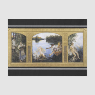 Papel De Seda Akseli Gallen-Kallela - Aino Myth