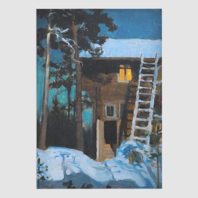 Papel De Seda Akseli Gallen-Kallela - Kalela en invierno (Subido por el creador)