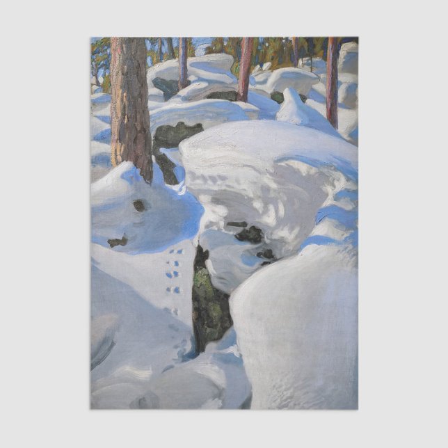 Papel De Seda Akseli Gallen-Kallela - Lair of the Lynx (Subido por el creador)