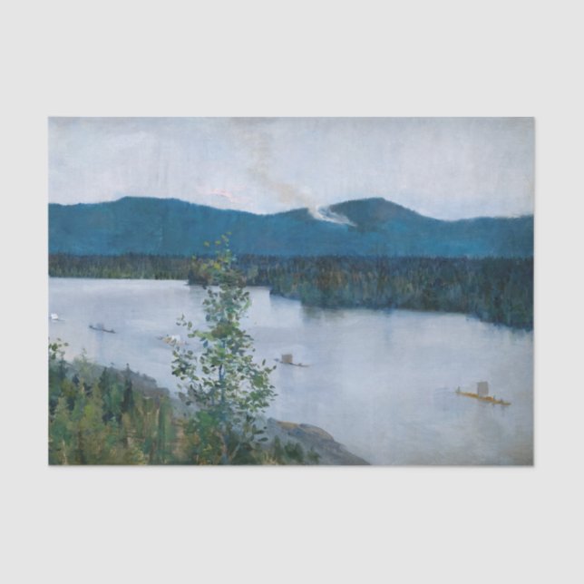 Papel De Seda Akseli Gallen-Kallela - Vuokatti (Anverso)