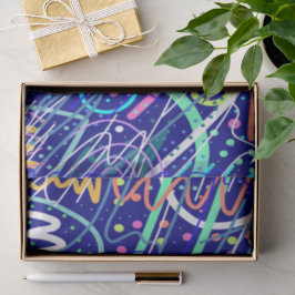 Papel De Seda Al otro lado del cielo nocturno