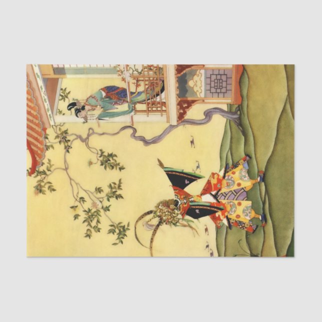 Papel De Seda "Aladdin" por Virginia Frances Sterrett (Anverso)