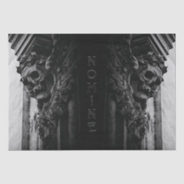 Papel De Seda Alas de Piedra Skull