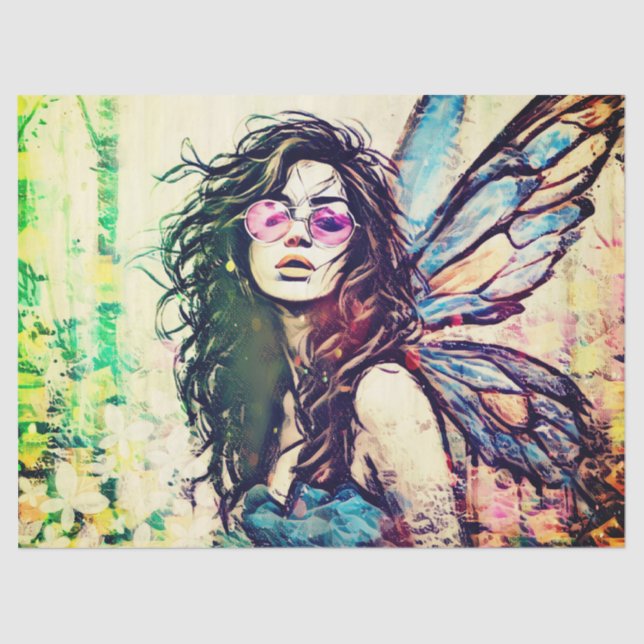 Papel De Seda Alas de un cuento de hadas (Anverso)