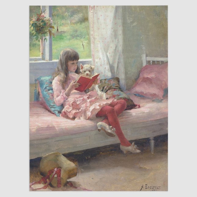 Papel De Seda Albert Edelfelt - Buenos amigos (Subido por el creador)