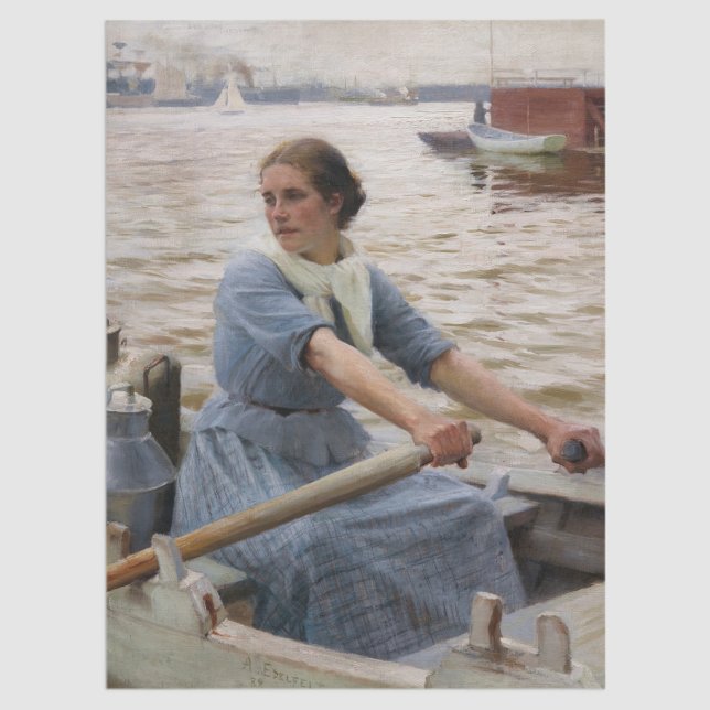 Papel De Seda Albert Edelfelt - La Laitiere (Subido por el creador)