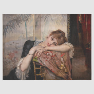 Papel De Seda Albert Edelfelt - La Parisienne / Virginie