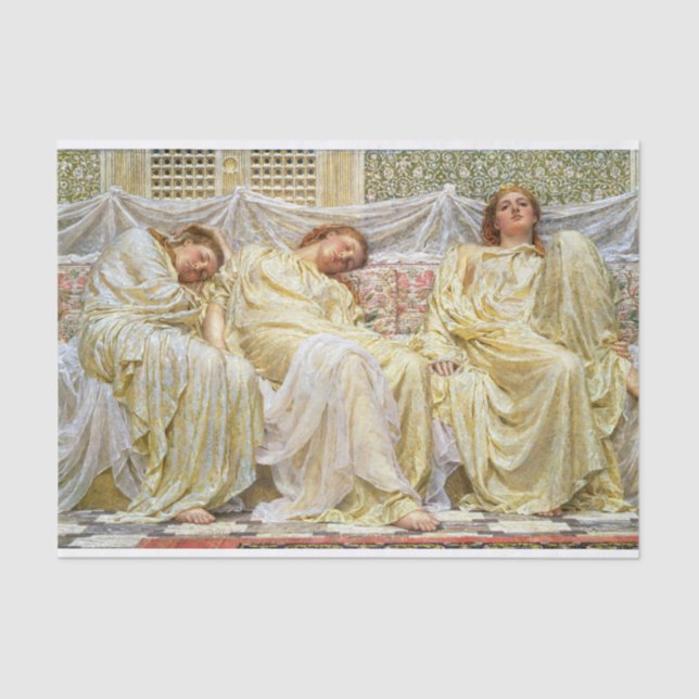 Papel De Seda Albert Joseph Moore | Soñadores (aproximadamente 1 (Anverso)