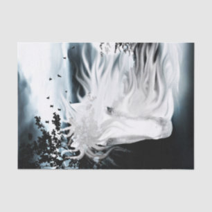 Papel De Seda alcohol fantasmal del caballo