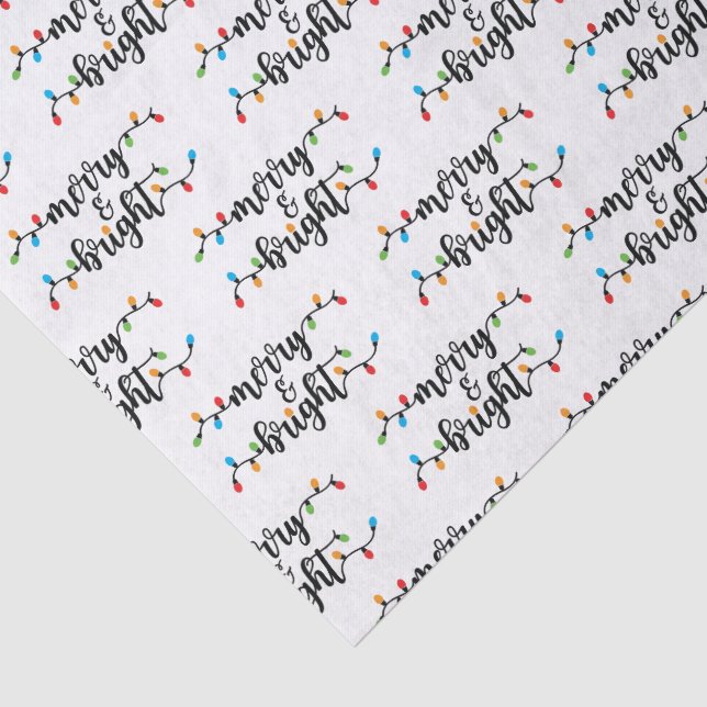 Papel de seda Alegre y Brillante (Detalle)