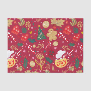 Papel De Seda Alegría de los navidades