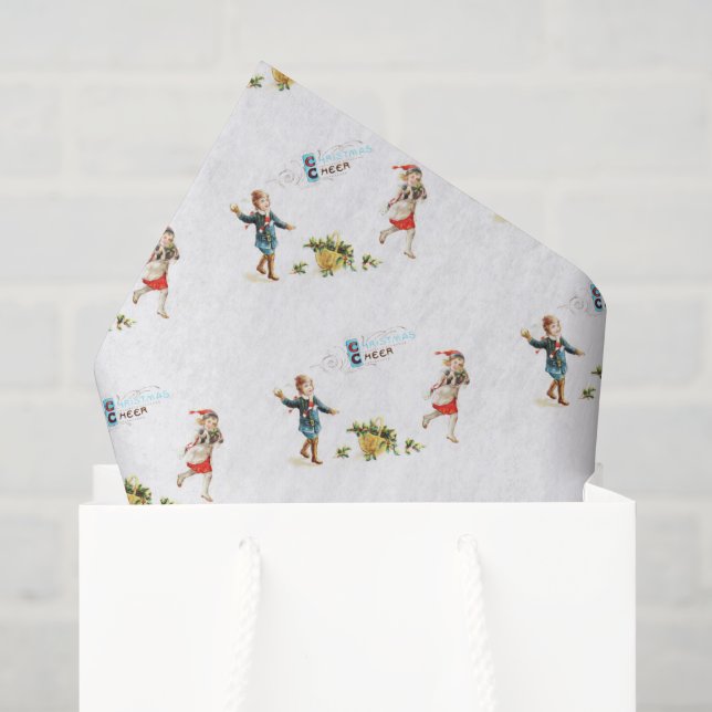 Papel De Seda Alegría Navideña Clásica - Diversión con Bolas de  (Bolsa de regalo)