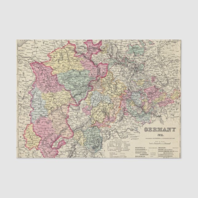 Papel De Seda Alemania Occidental 2 (Anverso)