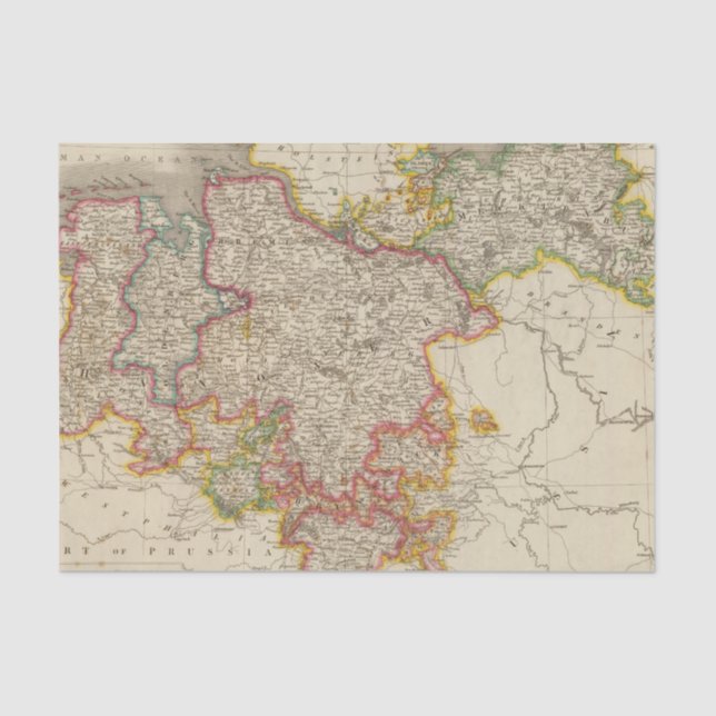 Papel De Seda Alemania septentrional (Anverso)