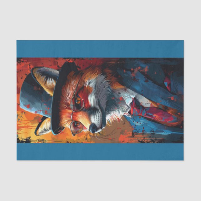 Papel De Seda Alex el Zorro (Anverso)