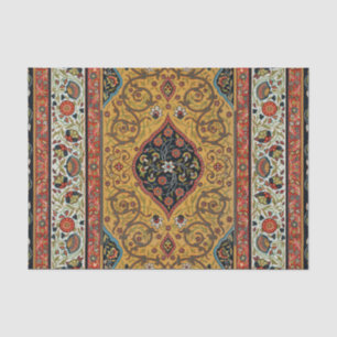 Papel De Seda Alfombra Persa Antigua Diseño Elegante