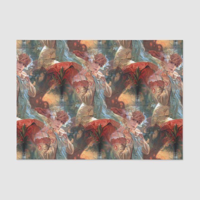 Papel De Seda Alfons Mucha Lefevre 1903 Utile (Anverso)