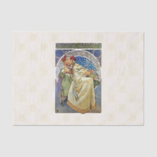 Papel De Seda Alfons Mucha Princezna 1911 Hyacinta