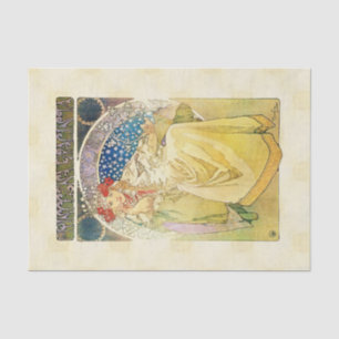 Papel De Seda Alfons Mucha Princezna 1911 Hyacinta
