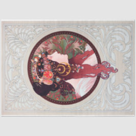 Papel De Seda Alfonso Mucha