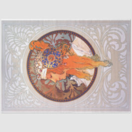 Papel De Seda Alfonso Mucha
