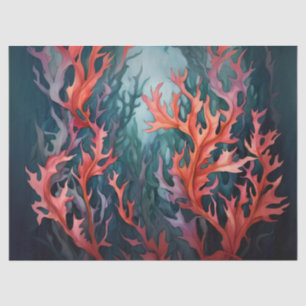 Papel De Seda Algas marinas coloridas