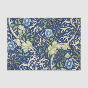 Papel De Seda Algas marinas (por William Morris)