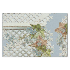 Papel De Seda Algo azul vintage nometido