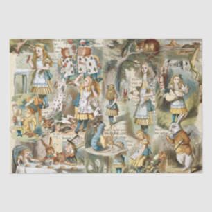 Papel De Seda Alice In Wonderland