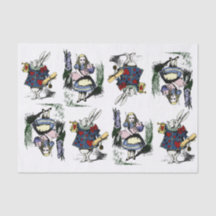 Alicia clásica en el país de las maravillas y el