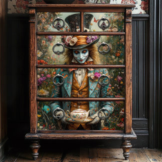 Papel De Seda Alicia con el odio hacia los hombres de las maravi