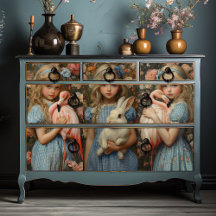 Alicia en el Flamingo de Conejo Blanco de Maravill