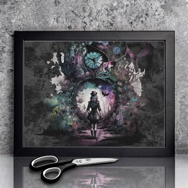 Papel De Seda Alicia en el país de las maravillas | En el agujer (Subido por el creador)